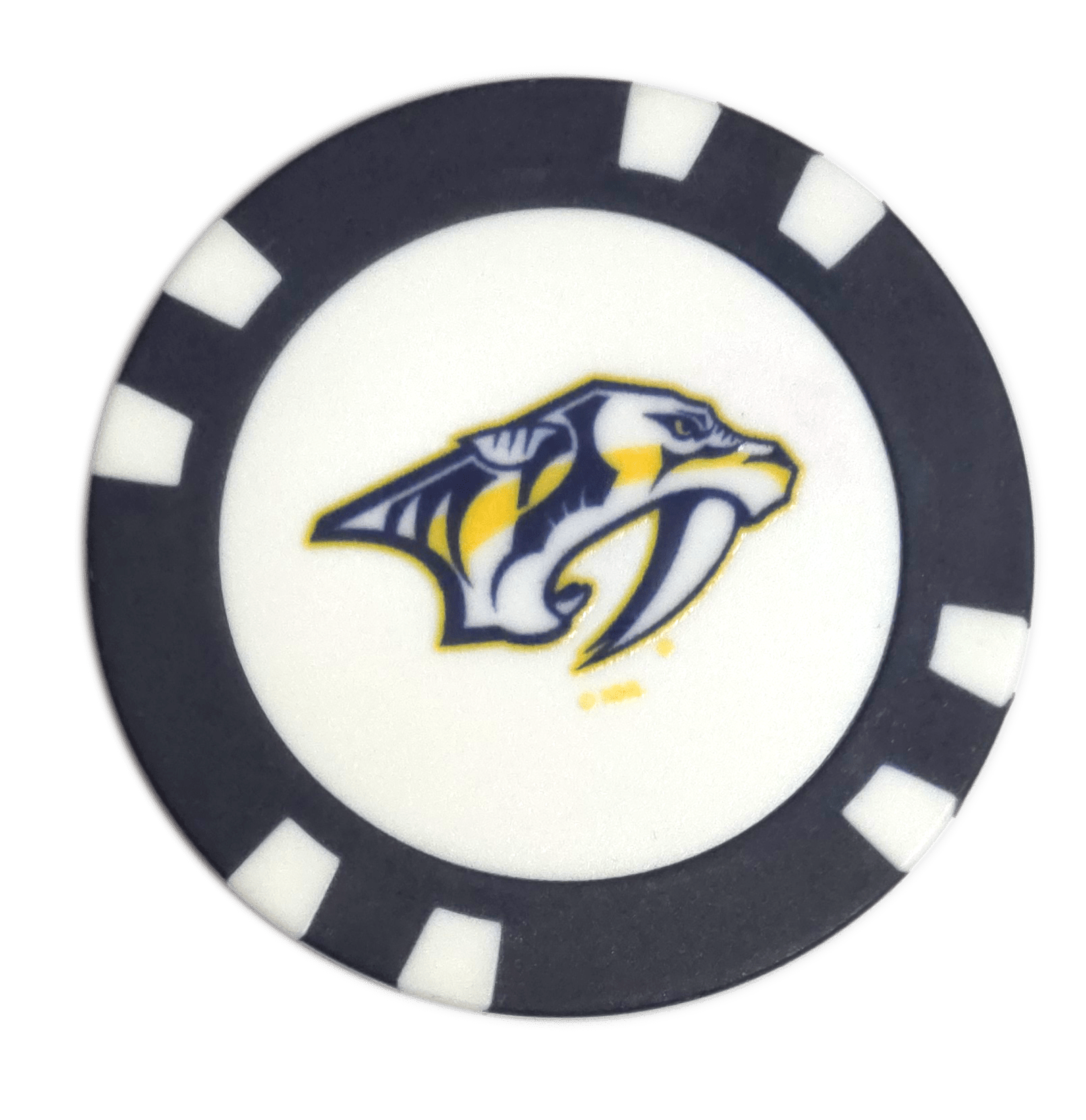 Officially Licensed Nashville Predators Poker Chip Golf Ball Marker