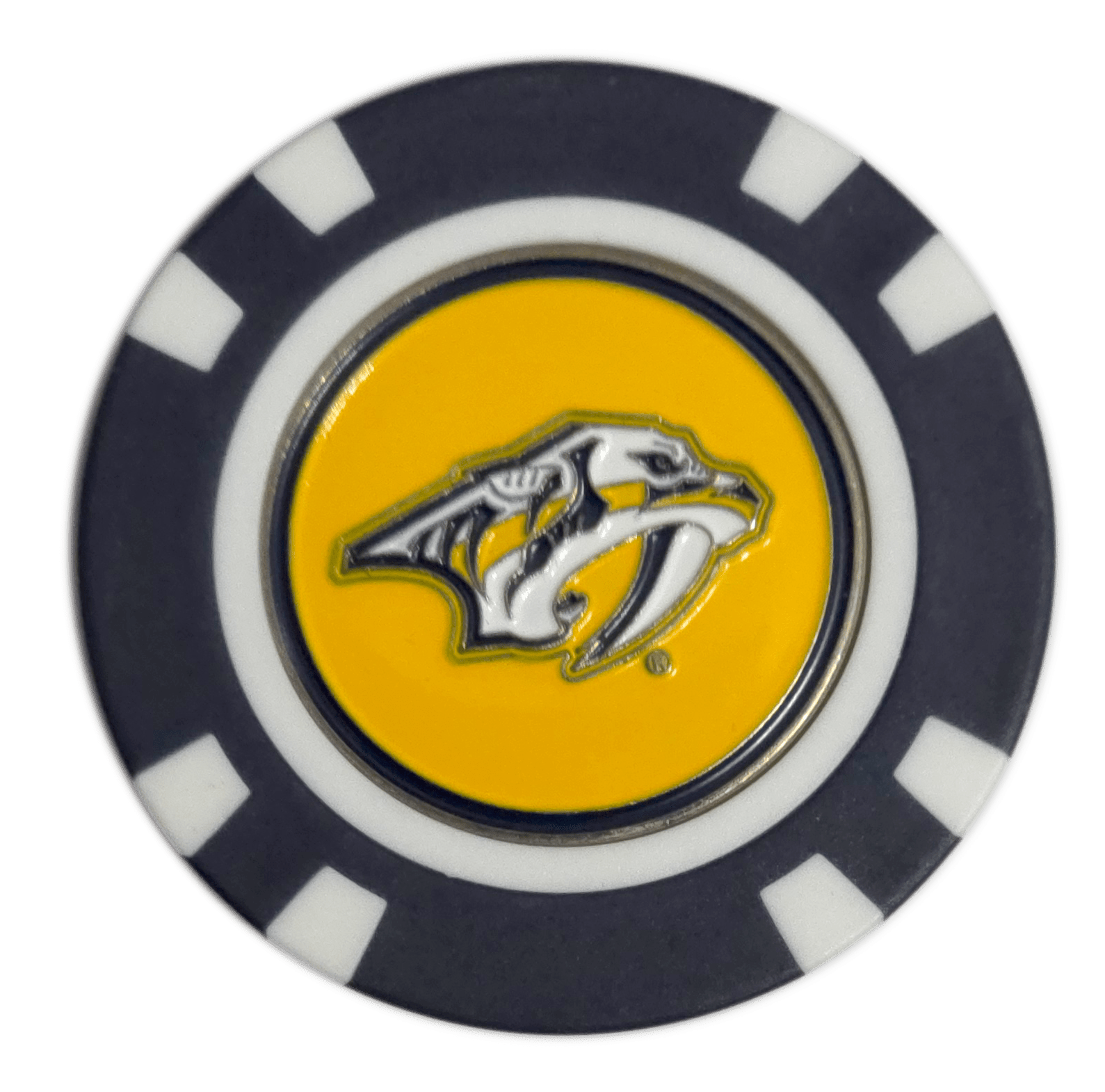 Officially Licensed Nashville Predators Poker Chip Golf Ball Marker