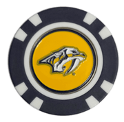 Officially Licensed Nashville Predators Poker Chip Golf Ball Marker