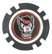 Officially Licensed NC State Wolfpack Poker Chip Ball Marker