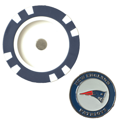 Officially Licensed New England Patriots Poker Chip Ball Marker