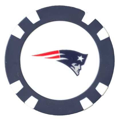 Officially Licensed New England Patriots Poker Chip Ball Marker