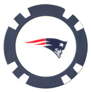Officially Licensed New England Patriots Poker Chip Ball Marker