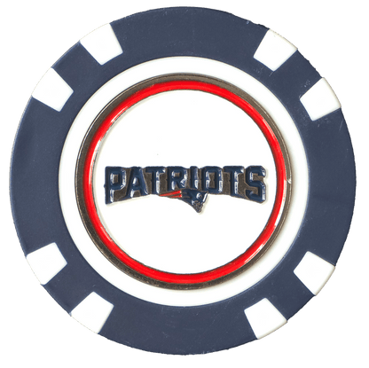 Officially Licensed New England Patriots Poker Chip Ball Marker