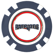 Officially Licensed New England Patriots Poker Chip Ball Marker