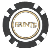 Officially Licensed New Orleans Saints Poker Chip Ball Marker