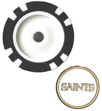 Officially Licensed New Orleans Saints Poker Chip Ball Marker