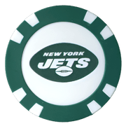 Officially Licensed New York Jets Poker Chip Ball Marker