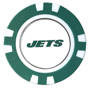 Officially Licensed New York Jets Poker Chip Ball Marker