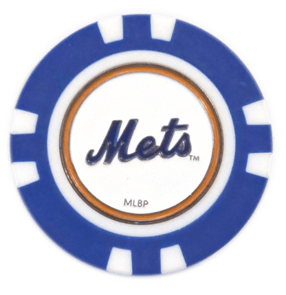 Officially Licensed New York Mets Poker Chip Ball Marker