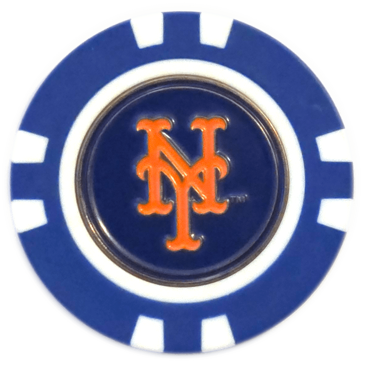 Officially Licensed New York Mets Poker Chip Ball Marker