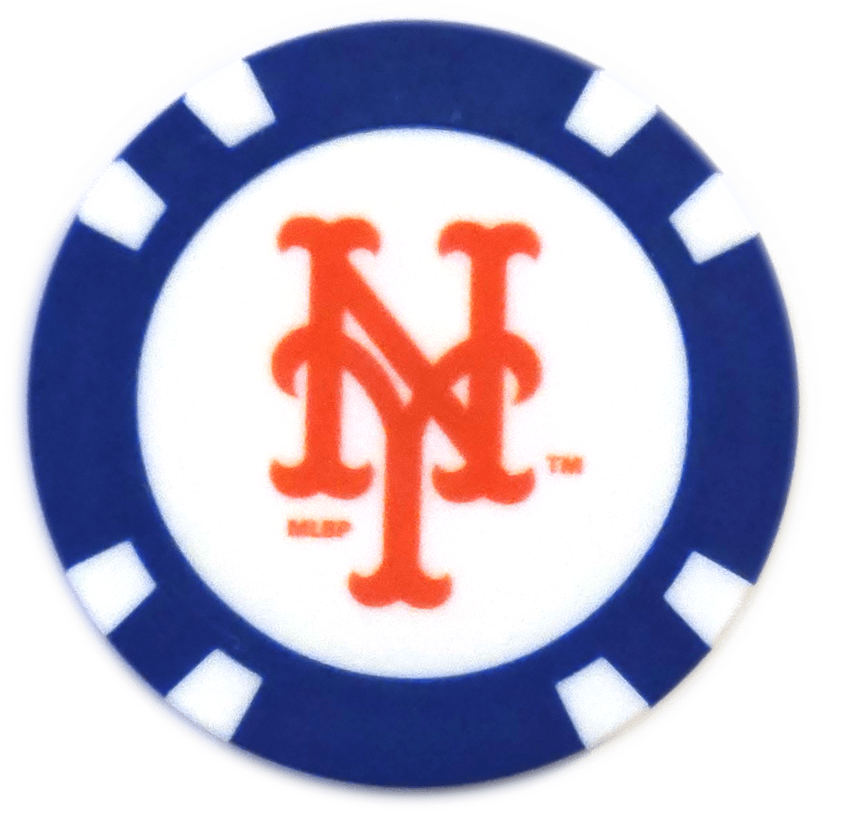 Officially Licensed New York Mets Poker Chip Ball Marker
