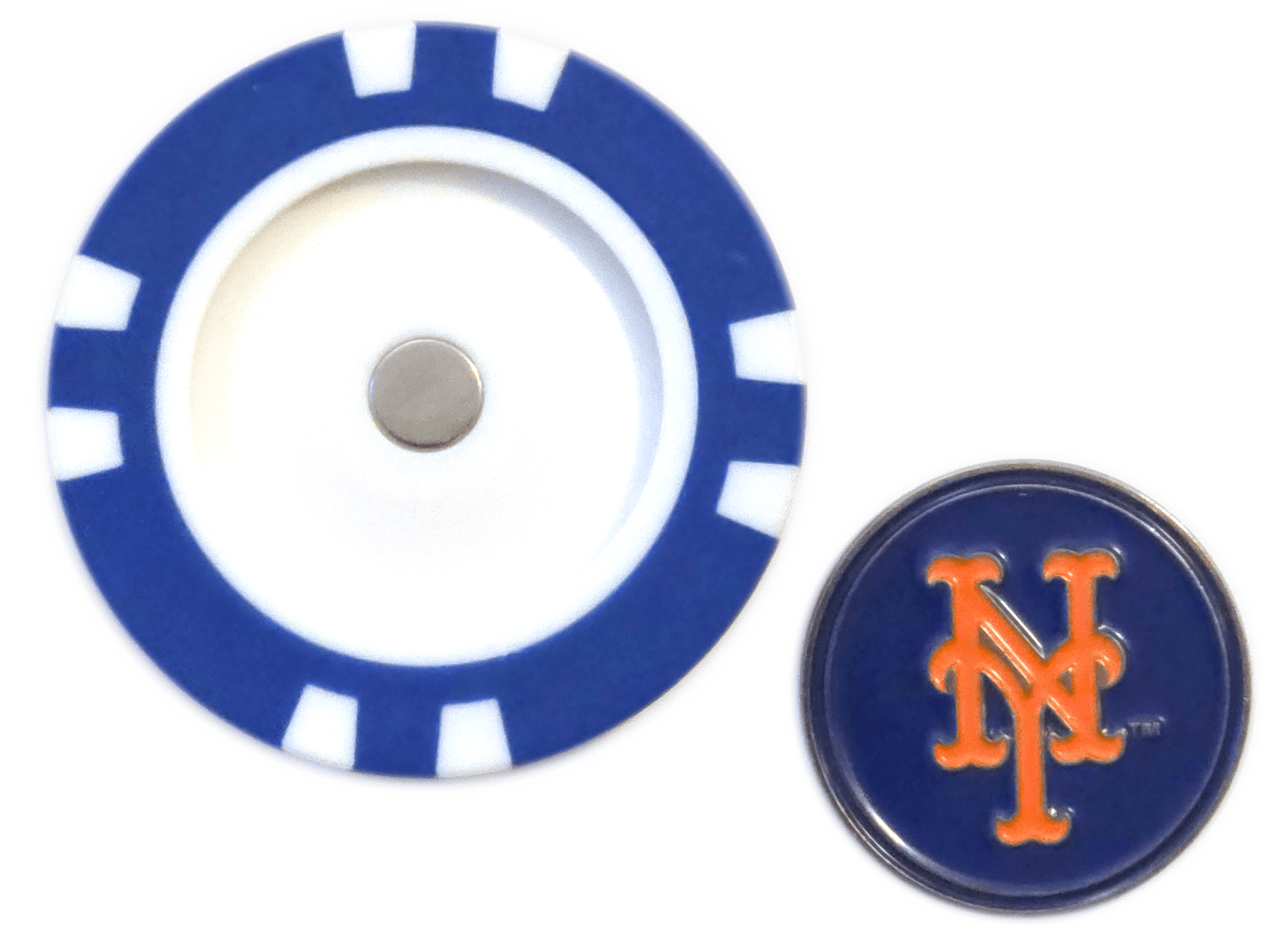 Officially Licensed New York Mets Poker Chip Ball Marker
