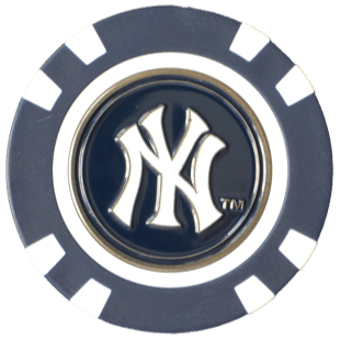 Officially Licensed New York Yankees Poker Chip Ball Marker