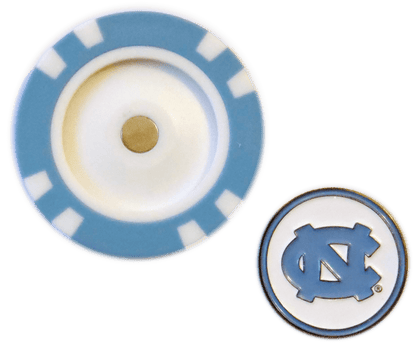 Officially Licensed North Carolina Tar Heels Poker Chip Ball Marker