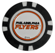 Officially Licensed Philadelphia Flyers Poker Chip Golf Ball Marker