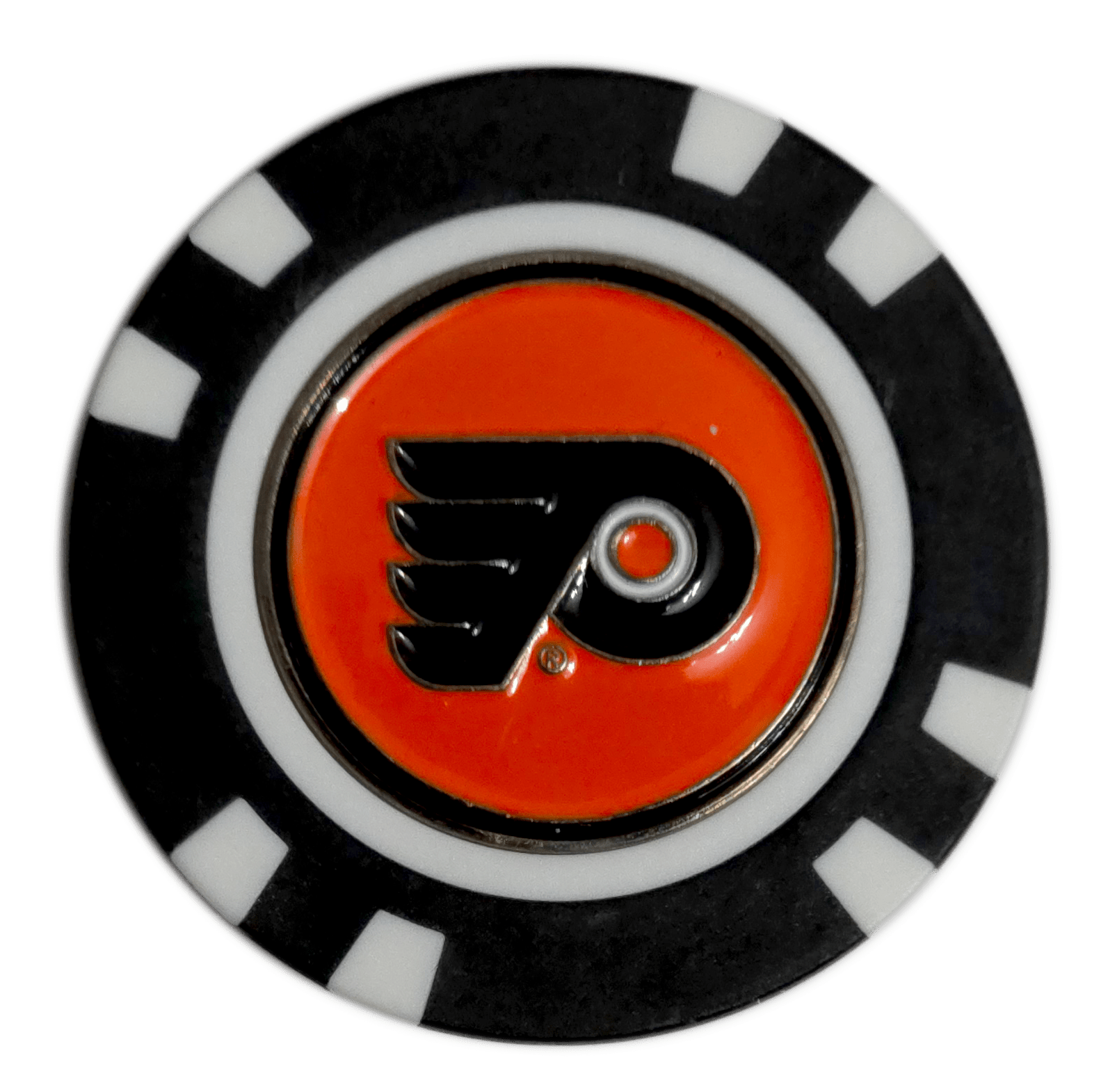 Officially Licensed Philadelphia Flyers Poker Chip Golf Ball Marker