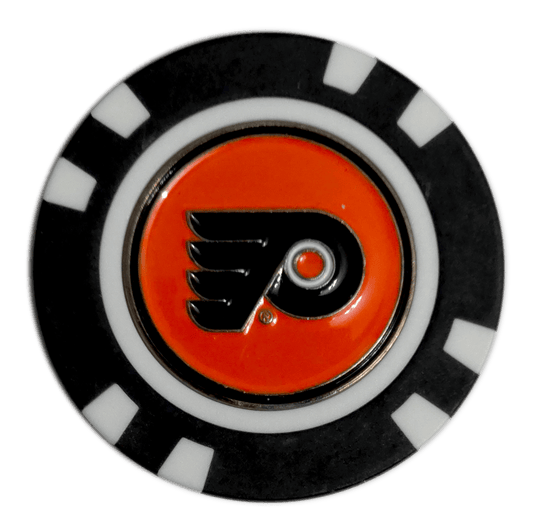 Officially Licensed Philadelphia Flyers Poker Chip Golf Ball Marker