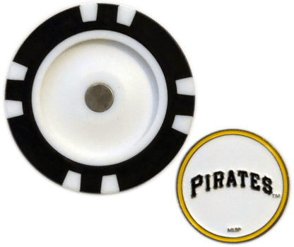 Officially Licensed Pittsburgh Pirates Poker Chip Ball Marker