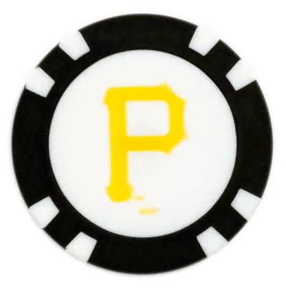 Officially Licensed Pittsburgh Pirates Poker Chip Ball Marker