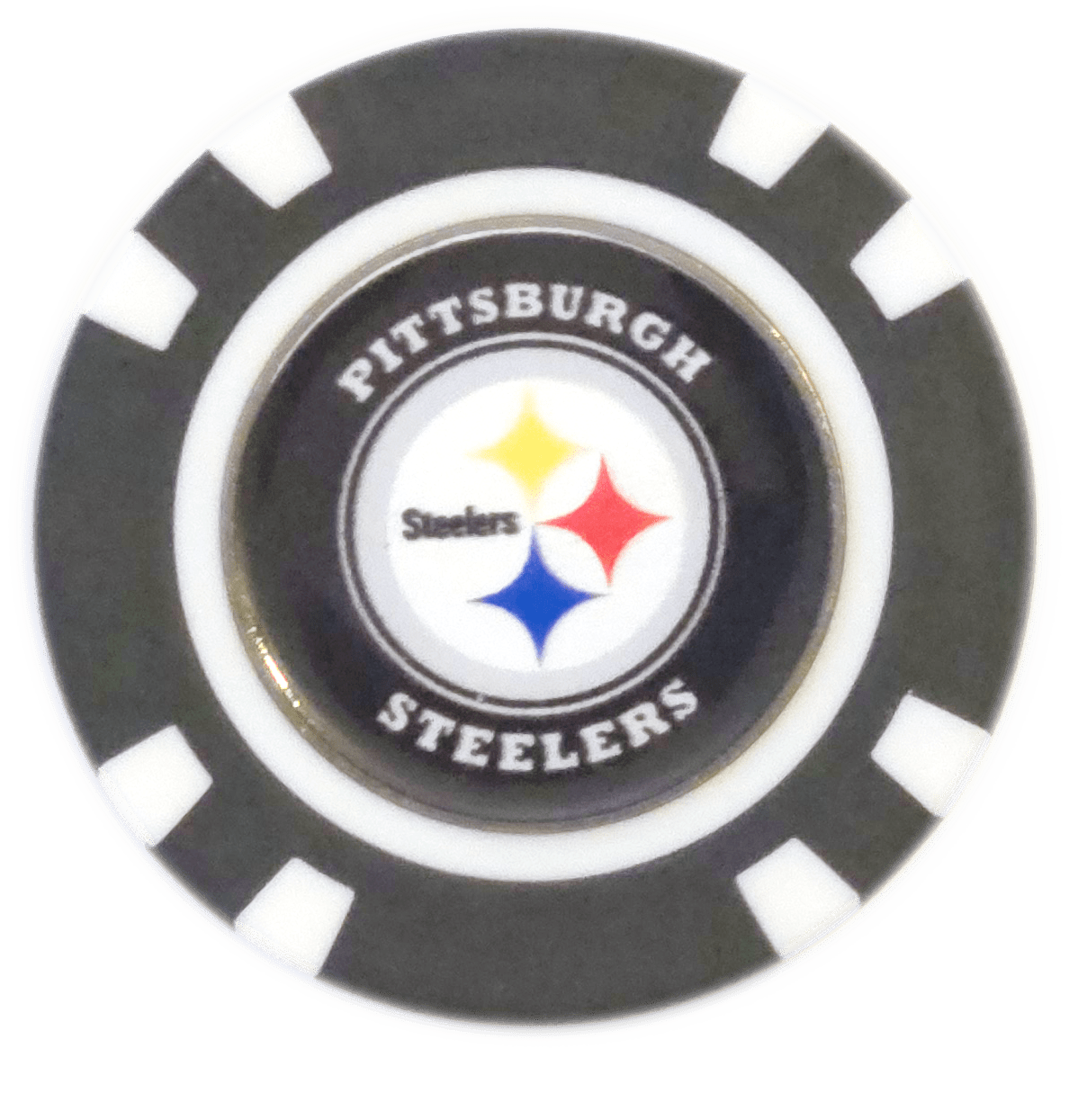 Officially Licensed Pittsburgh Steelers Poker Chip Ball Marker