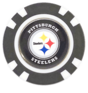 Officially Licensed Pittsburgh Steelers Poker Chip Ball Marker
