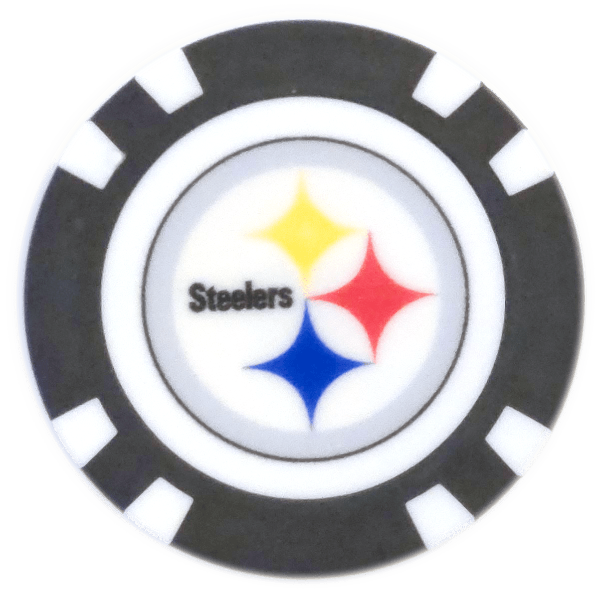 Officially Licensed Pittsburgh Steelers Poker Chip Ball Marker
