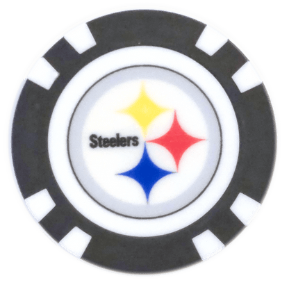 Officially Licensed Pittsburgh Steelers Poker Chip Ball Marker