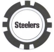 Officially Licensed Pittsburgh Steelers Poker Chip Ball Marker
