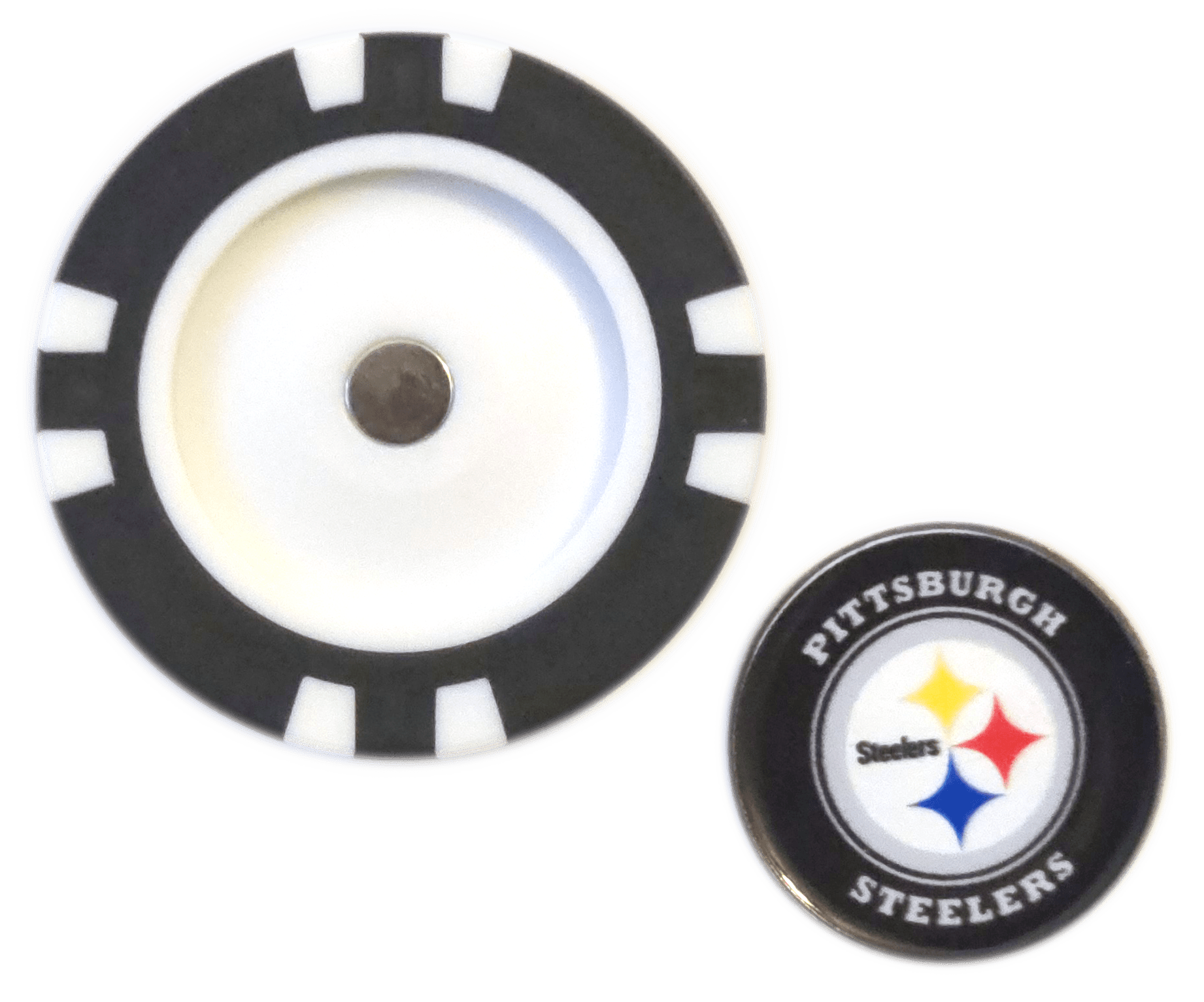 Officially Licensed Pittsburgh Steelers Poker Chip Ball Marker