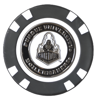 Officially Licensed Purdue Boilermakers Poker Chip Ball Marker