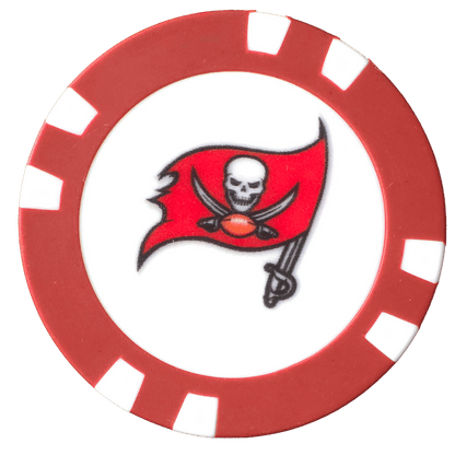 Officially Licensed Tampa Bay Buccaneers Poker Chip Ball Marker