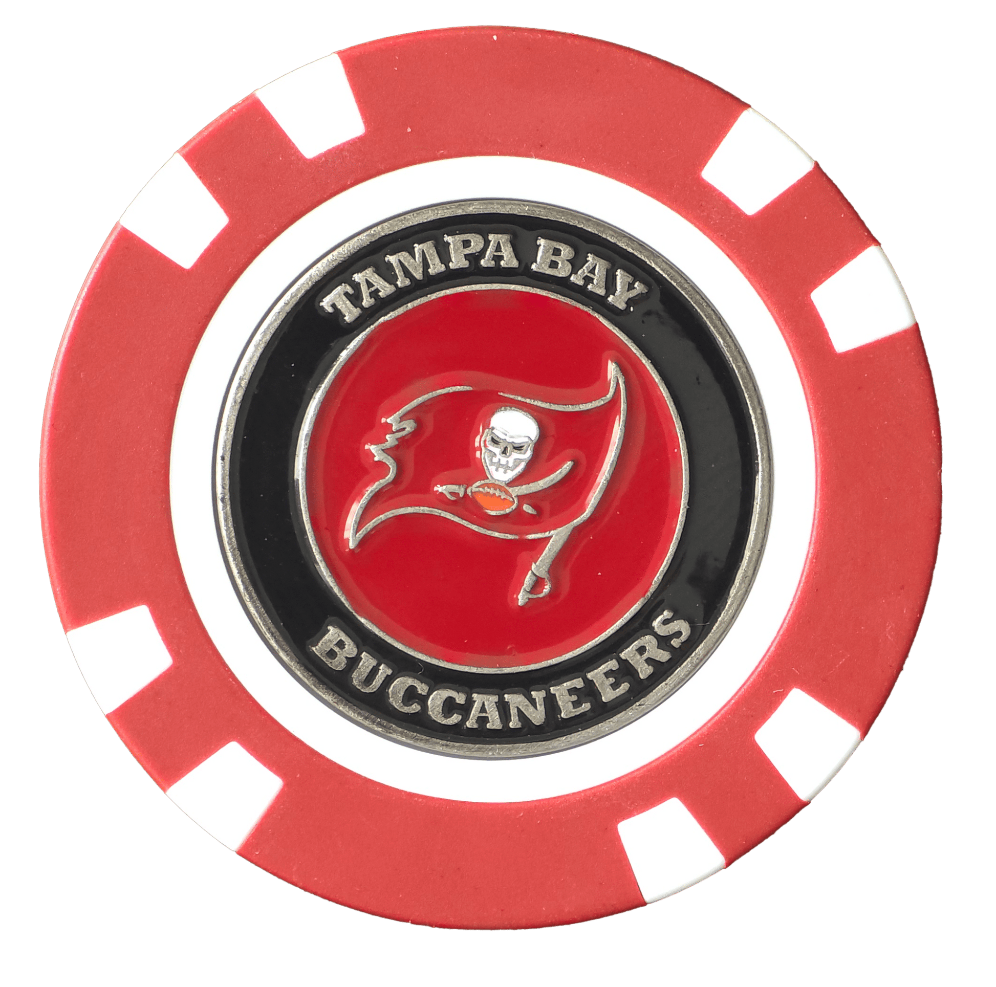 Officially Licensed Tampa Bay Buccaneers Poker Chip Ball Marker