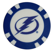 Officially Licensed Tampa Bay Lightning Poker Chip Golf Ball Marker