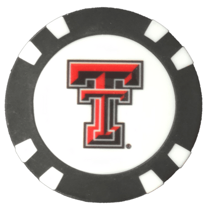 Officially Licensed Texas Tech Red Raiders Poker Chip Ball Marker