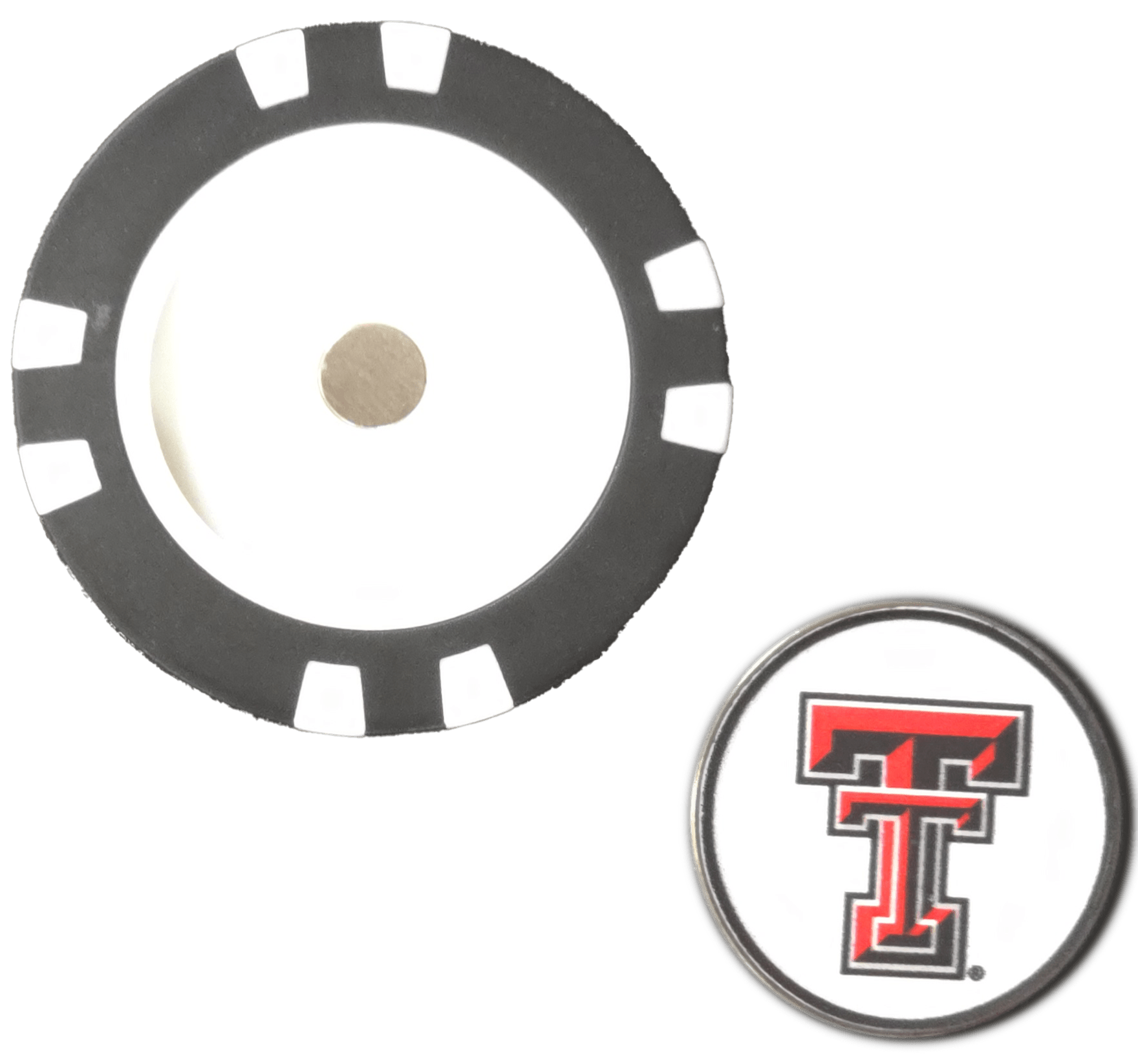 Officially Licensed Texas Tech Red Raiders Poker Chip Ball Marker
