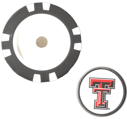 Officially Licensed Texas Tech Red Raiders Poker Chip Ball Marker