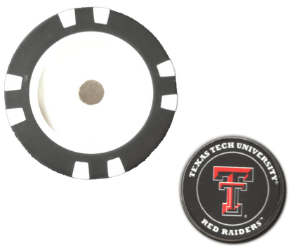Officially Licensed Texas Tech Red Raiders Poker Chip Ball Marker
