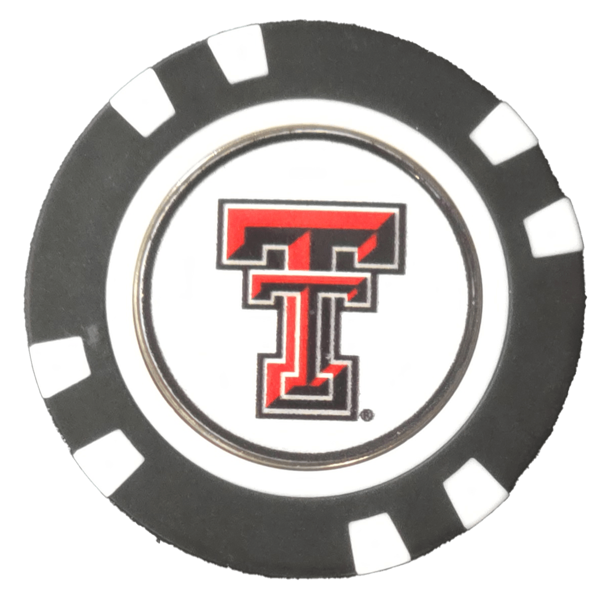 Officially Licensed Texas Tech Red Raiders Poker Chip Ball Marker