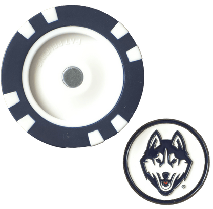 Officially Licensed UConn Huskies Poker Chip Ball Marker