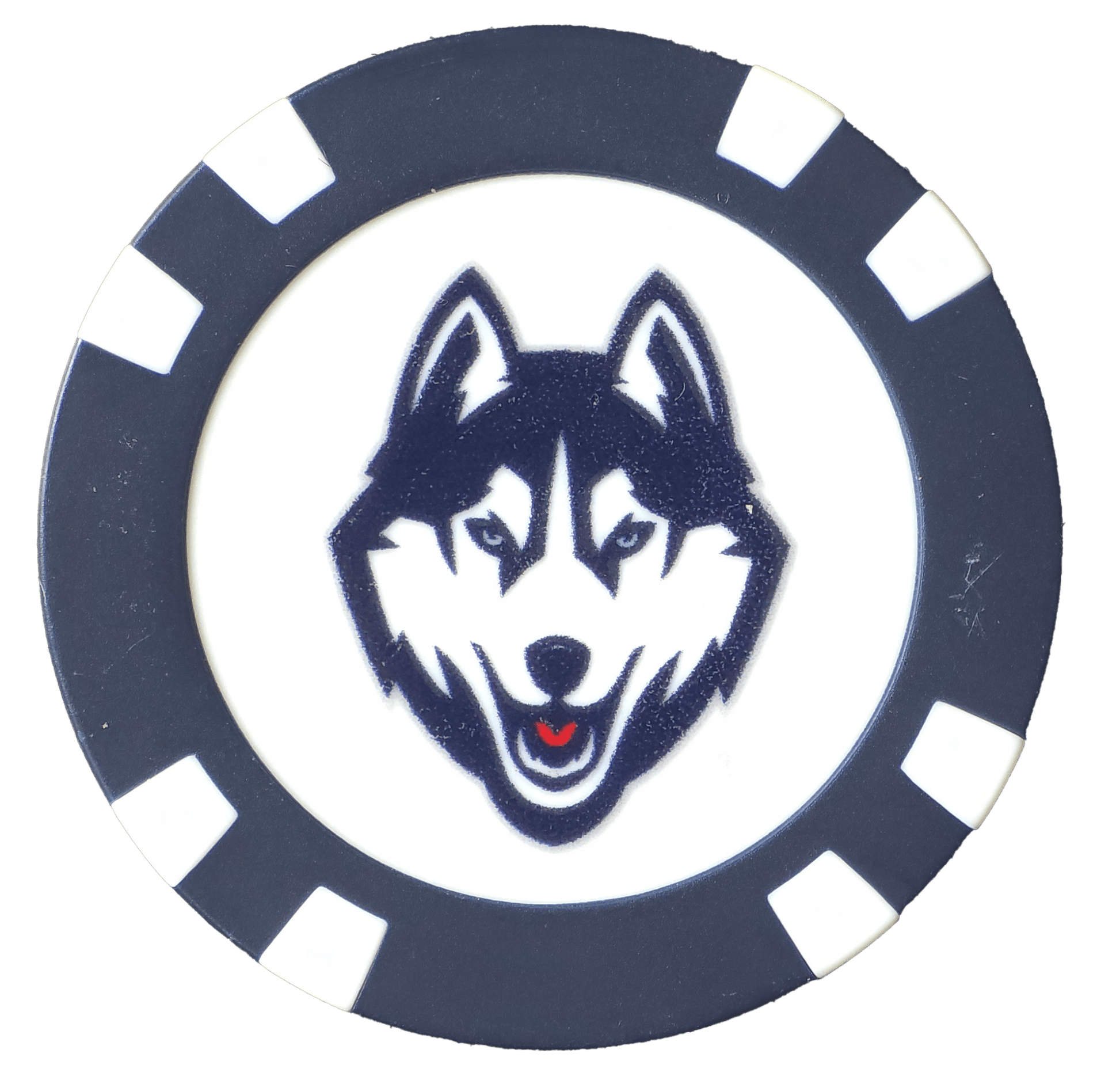 Officially Licensed UConn Huskies Poker Chip Ball Marker
