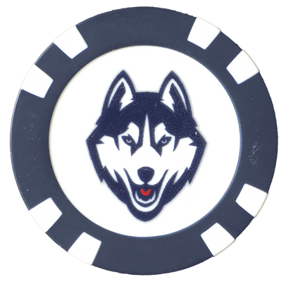 Officially Licensed UConn Huskies Poker Chip Ball Marker