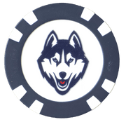Officially Licensed UConn Huskies Poker Chip Ball Marker