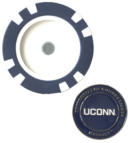 Officially Licensed UConn Huskies Poker Chip Ball Marker