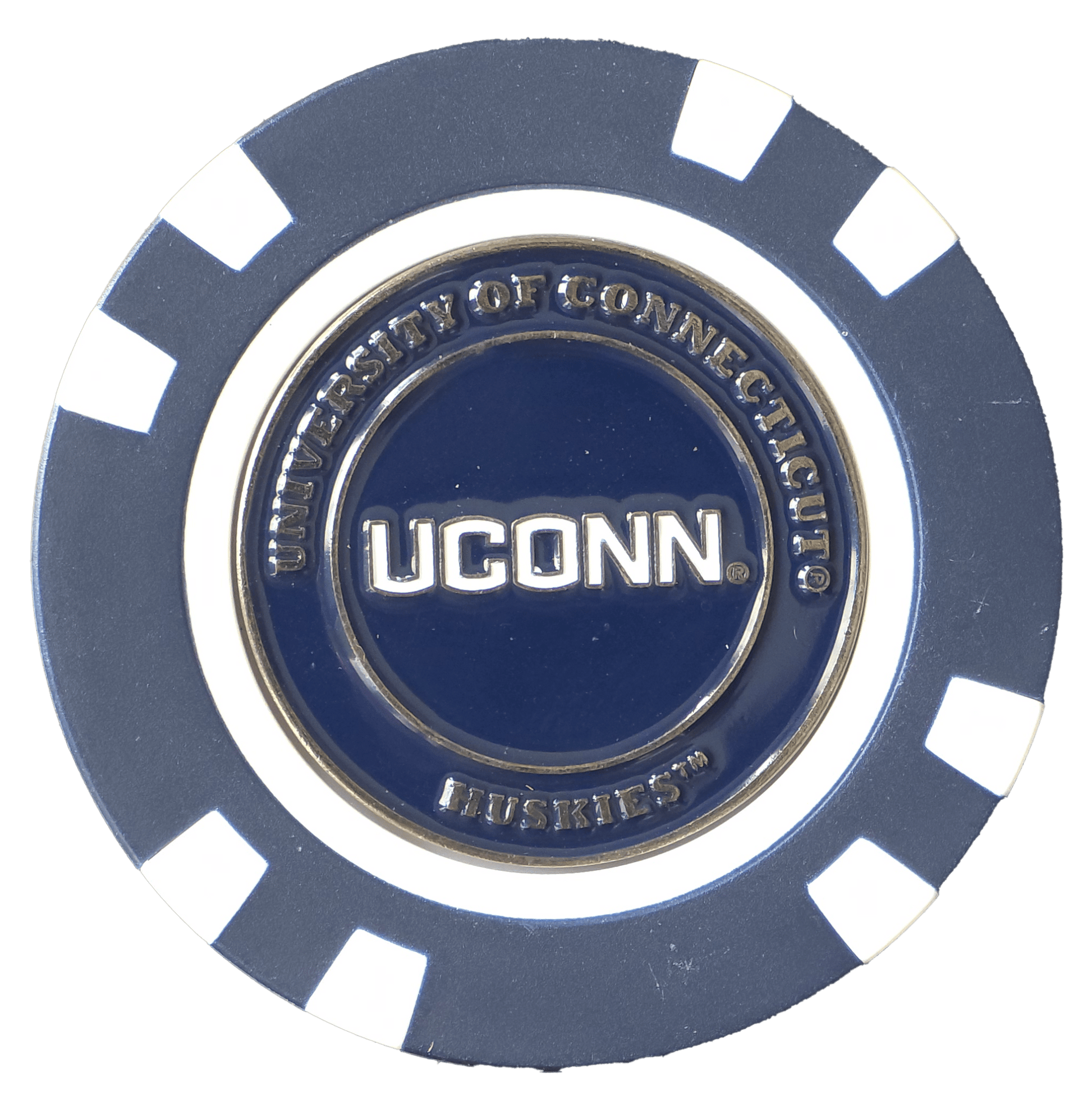 Officially Licensed UConn Huskies Poker Chip Ball Marker