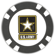 Officially Licensed U.S. Army Poker Chip Ball Marker