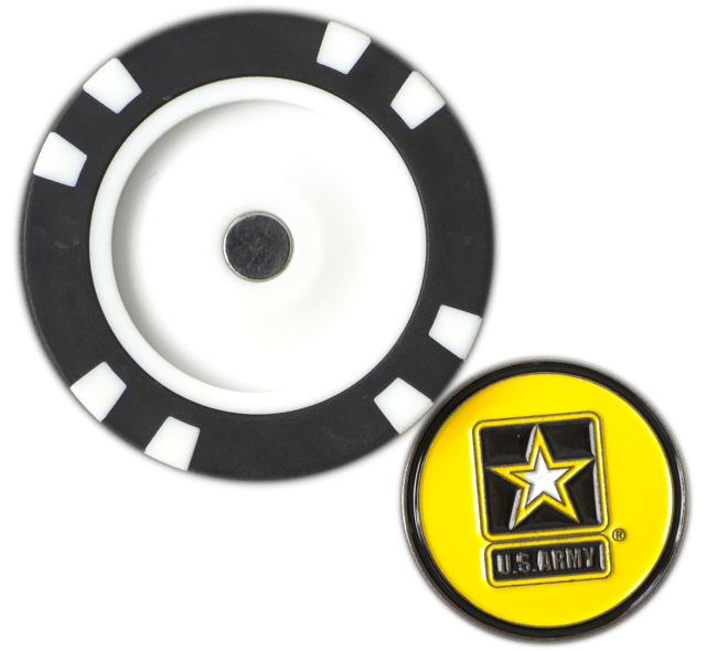 Officially Licensed U.S. Army Poker Chip Ball Marker