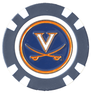 Officially Licensed Virginia Cavaliers Poker Chip Ball Marker