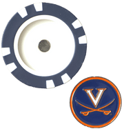 Officially Licensed Virginia Cavaliers Poker Chip Ball Marker