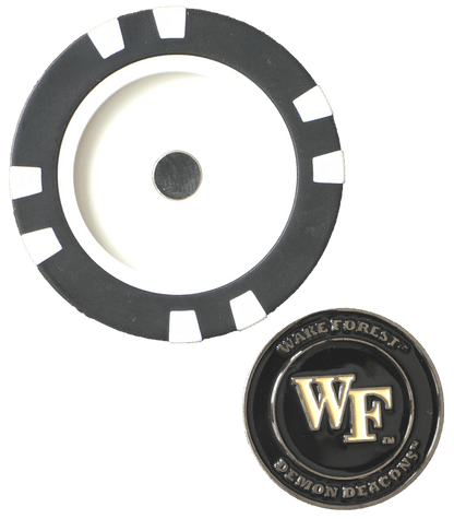 Officially Licensed Wake Forest Demon Deacons Poker Chip Ball Marker